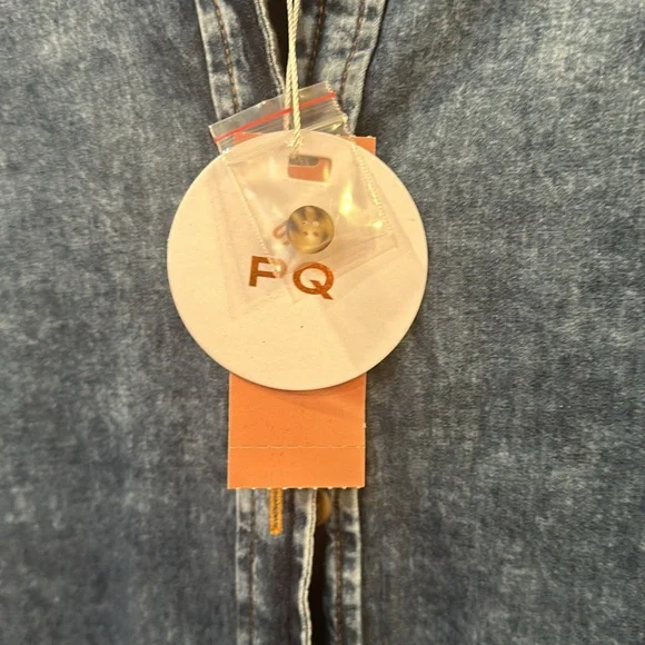 PQ Tilly Button Cover Up - NWT
